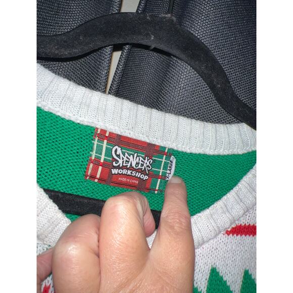 Ugly Christmas Sweater Xmas Size XL Spencer’s - Picture 2 of 3